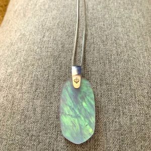 Kendra Scott Inez Pendant Necklace Matte Dichromic